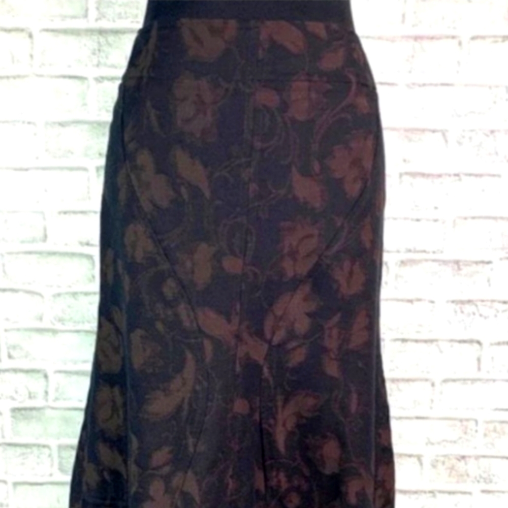 J. Jill Wool Blend Expreso Maxi Skirt